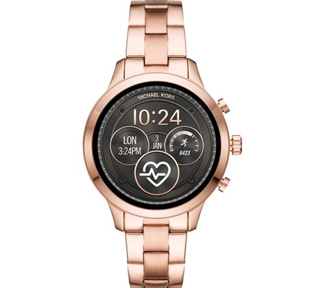 michael kors access runway smartwatch gen 4 mkt5046|Gen 4 Runway Rose Gold.